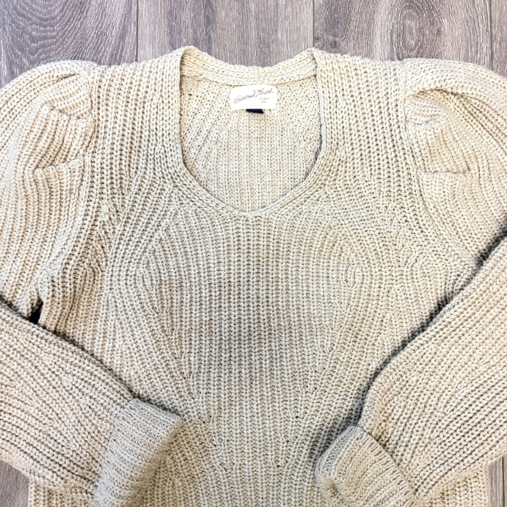 Crop Long Sleeve Sweater